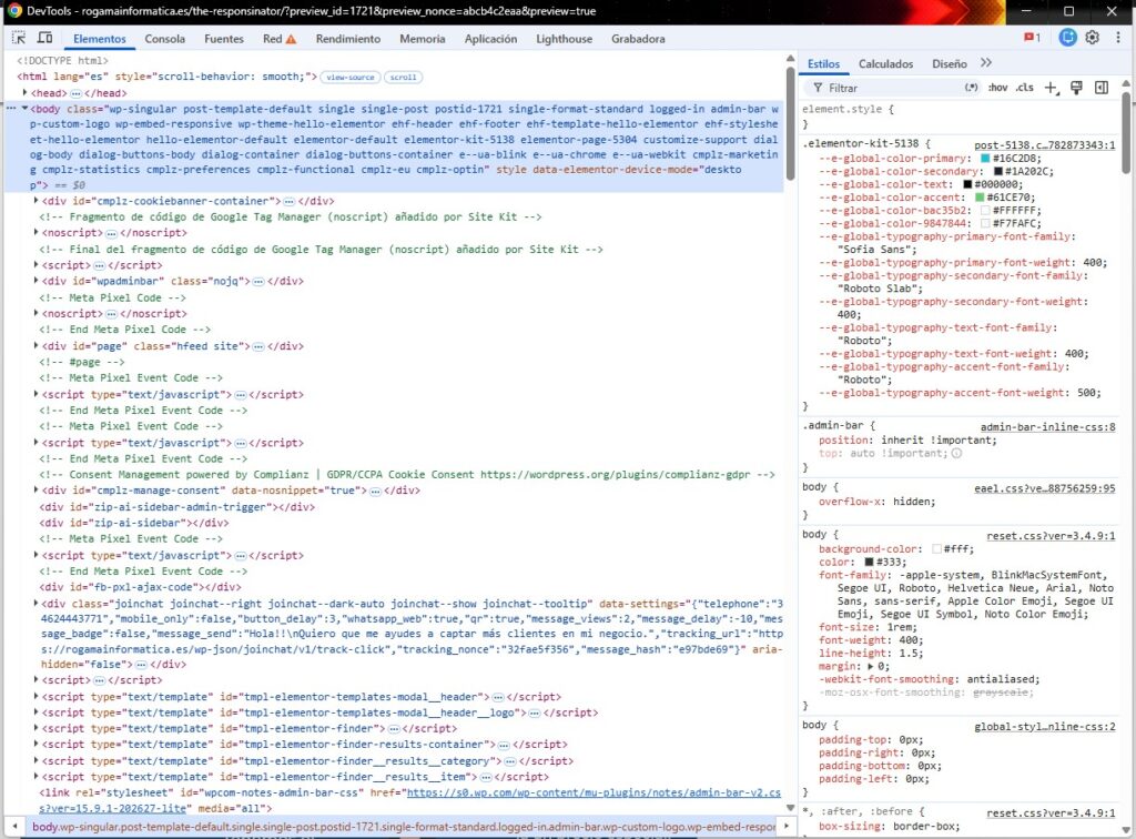 chrome devtools