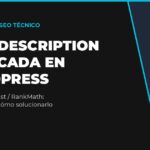 Solucionar metadescription duplicada en Wordpress con Elementor