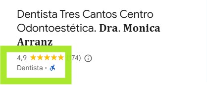 Categoría dentista